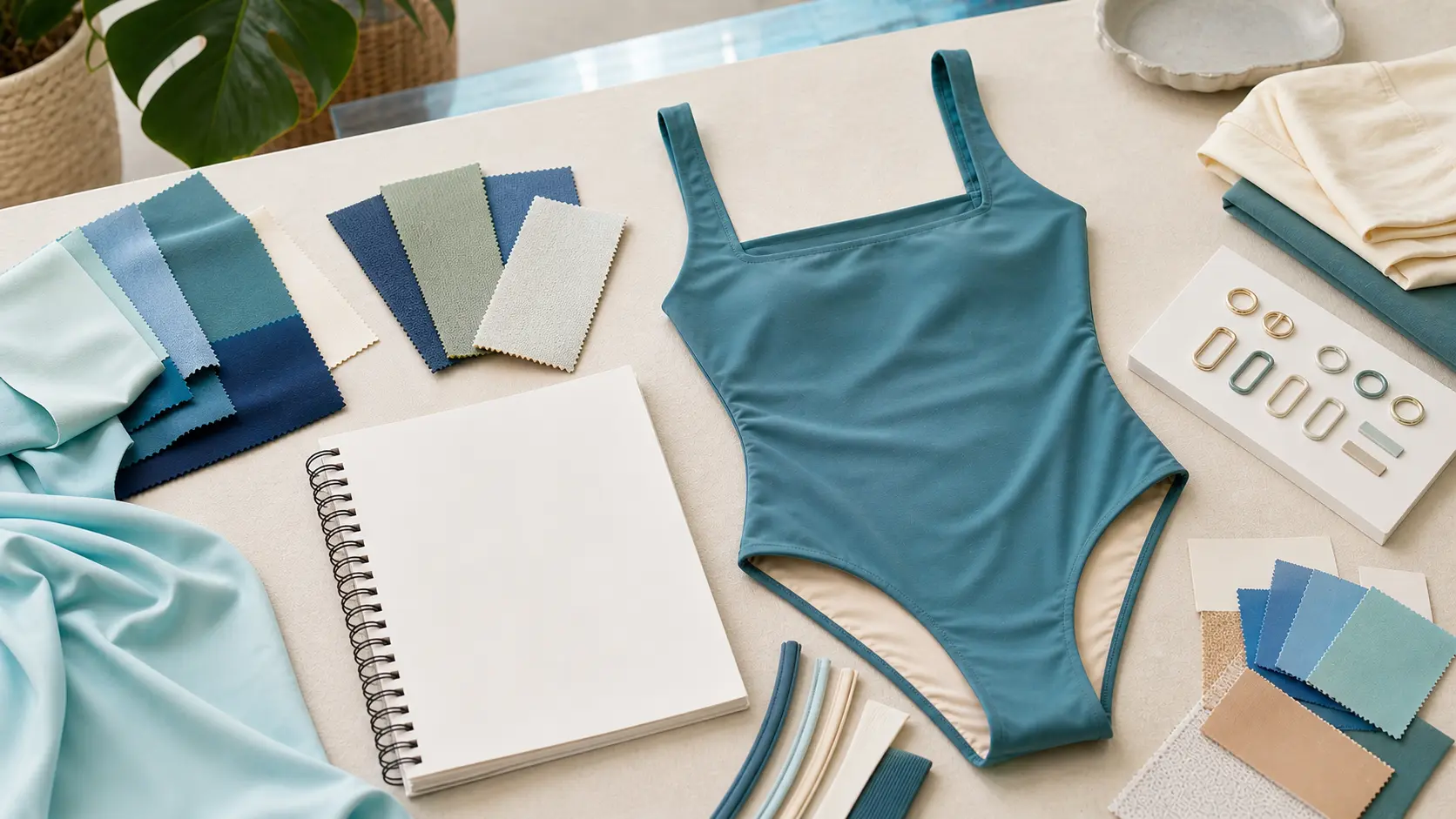 How Should Square-Neck Swimwear Be Sampled?