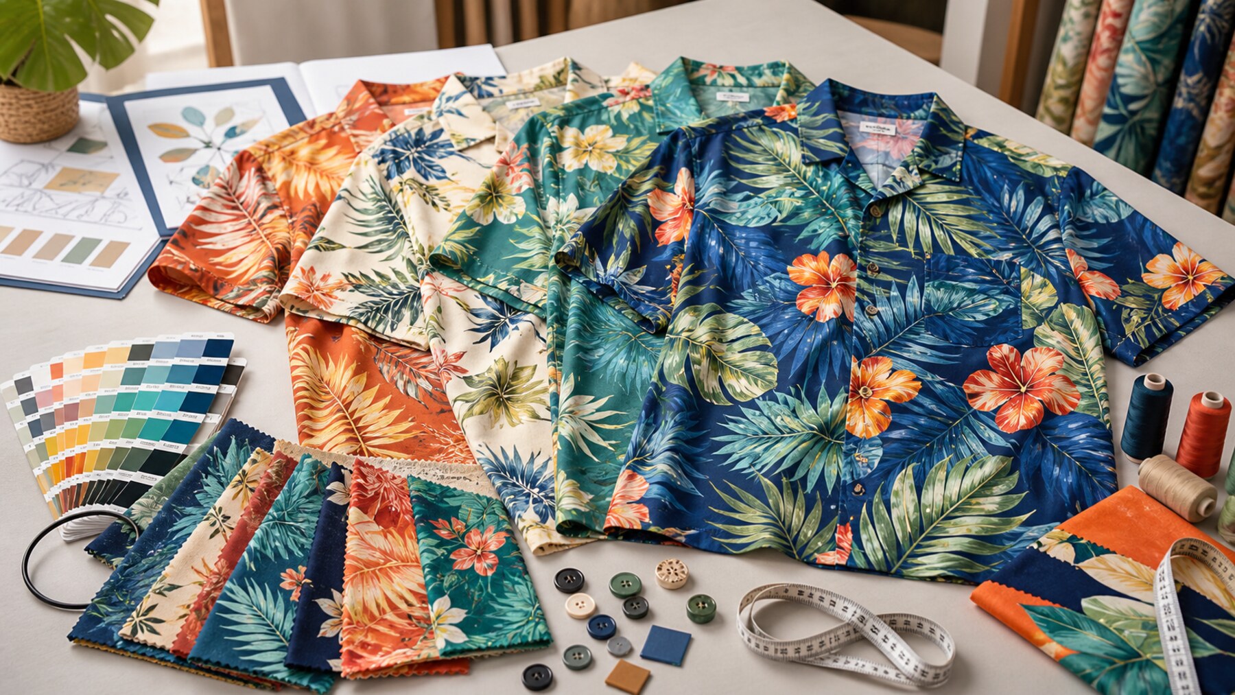custom rayon Hawaiian shirts for extended sizes