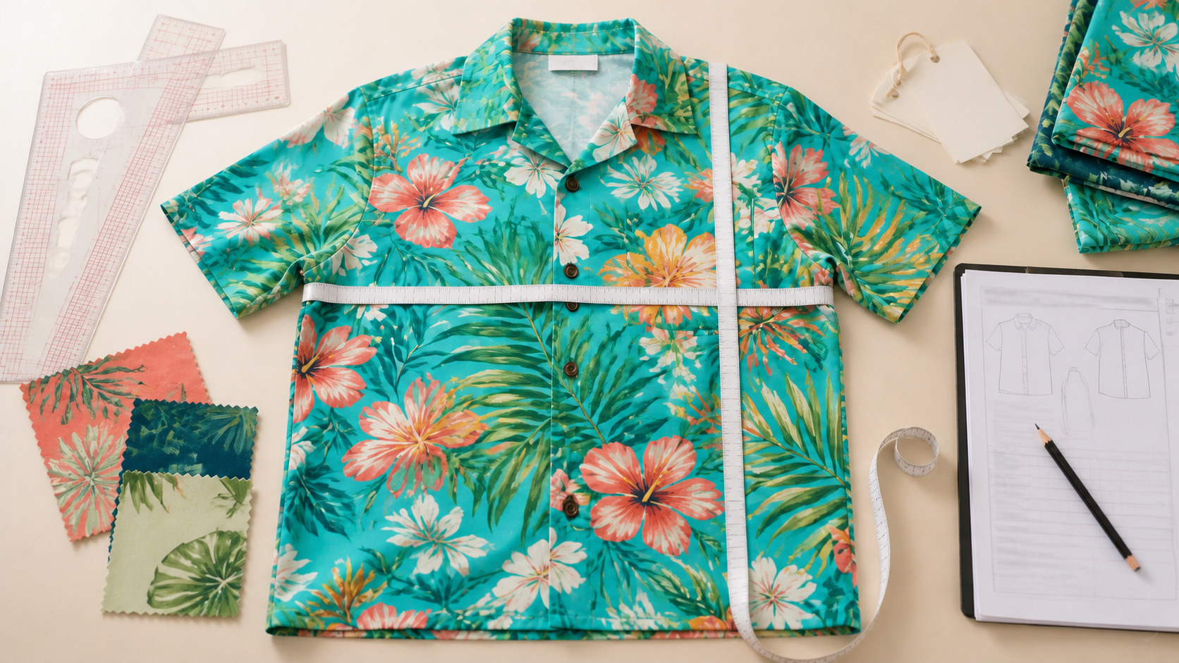 A Custom Hawaiian Shirt Relaxed Fit Measurement Checklist