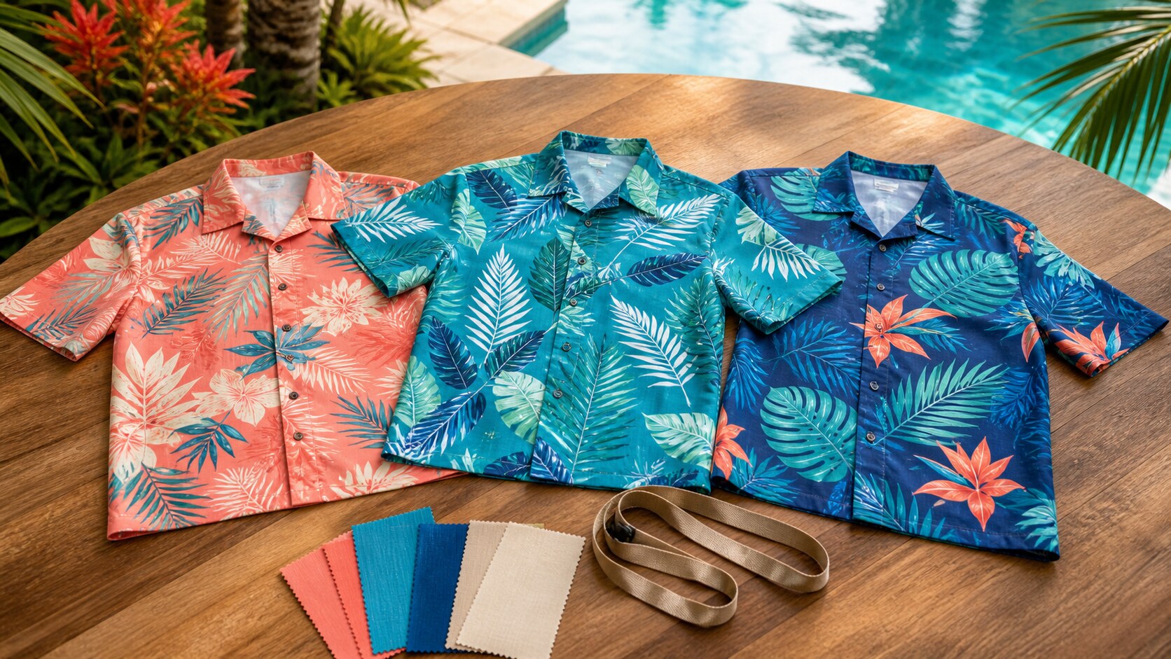Custom Aloha Shirts for Company Retreats