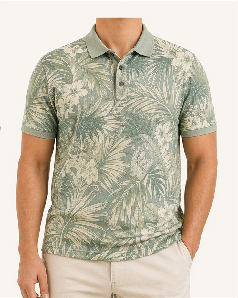 Polyester Aloha Polo (XLSX-03) — Aloha Shirts by Aloha & Co