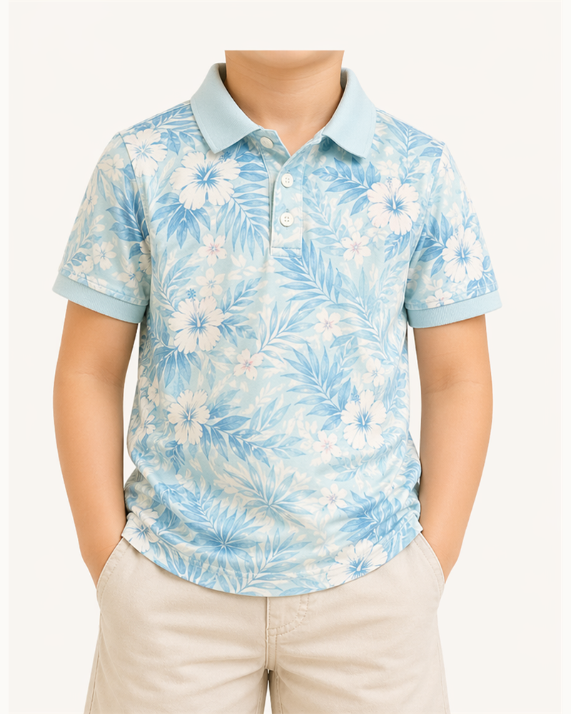 Polyester Aloha Polo (XLSX-04) — Aloha Shirts by Aloha & Co