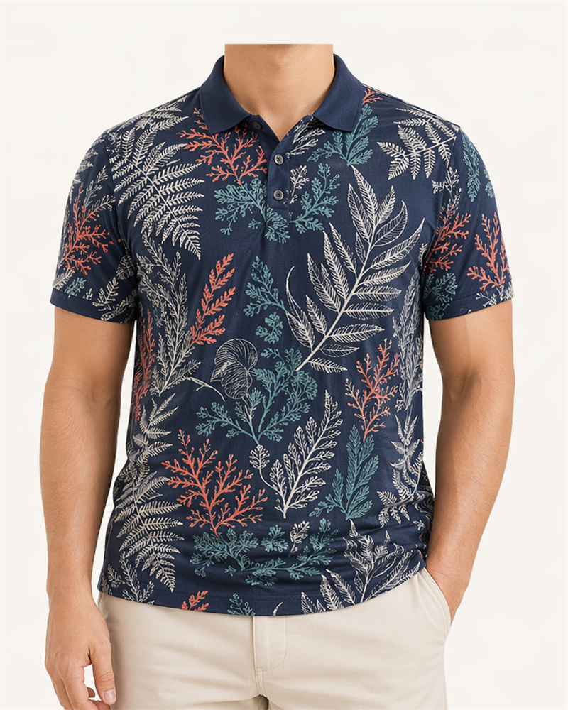 Polyester Aloha Polo (XLSX-05) — Aloha Shirts by Aloha & Co