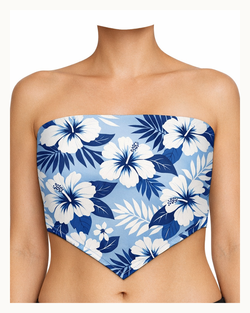 Scarf Top (XLSX-19) — T-Shirts & Tops by Aloha & Co