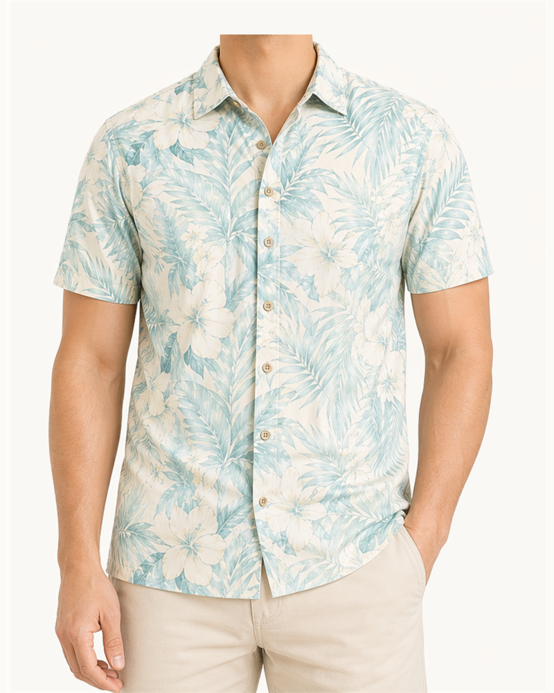 Structured Hawaiian Shirt (XLSX-24) — Aloha Shirts by Aloha & Co