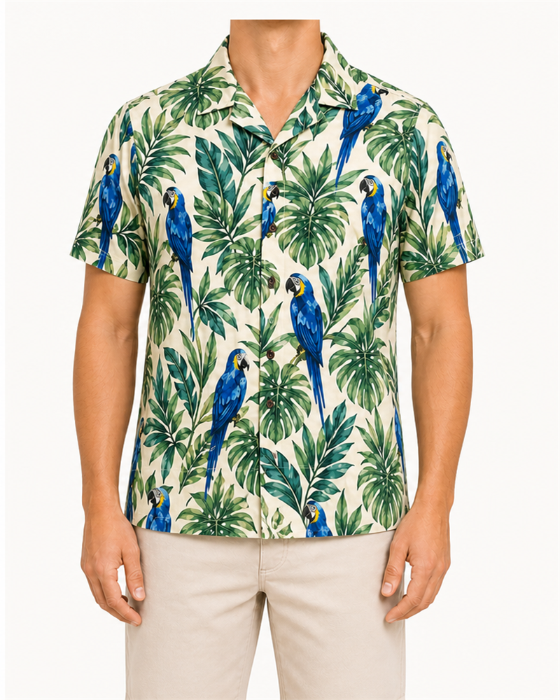 Rayon Hawaiian Shirt (XLSX-25) — Aloha Shirts by Aloha & Co