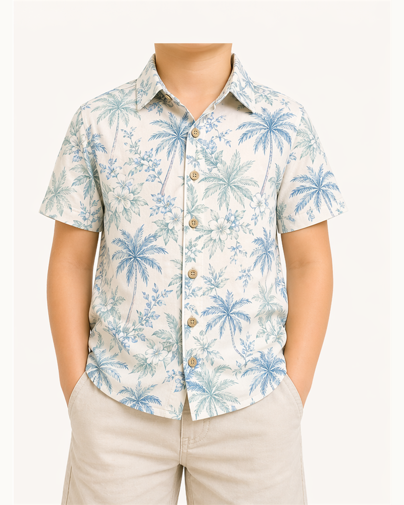 Smooth Woven Shirt (XLSX-26) — Aloha Shirts by Aloha & Co