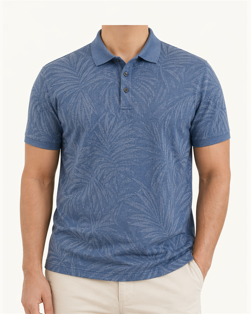 Knitted Polo Shirt (XLSX-31) — Aloha Shirts by Aloha & Co