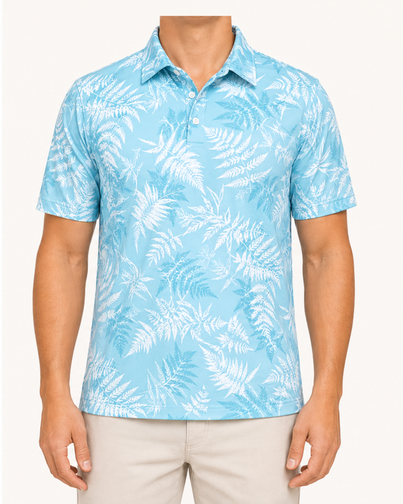 Knitted Polo Shirt (XLSX-31) — Aloha Shirts by Aloha & Co