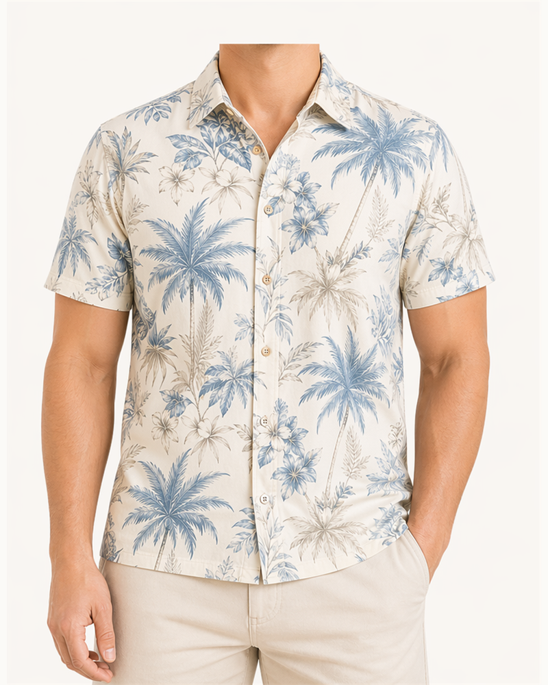 Smooth Woven Shirt (XLSX-33) — Aloha Shirts by Aloha & Co