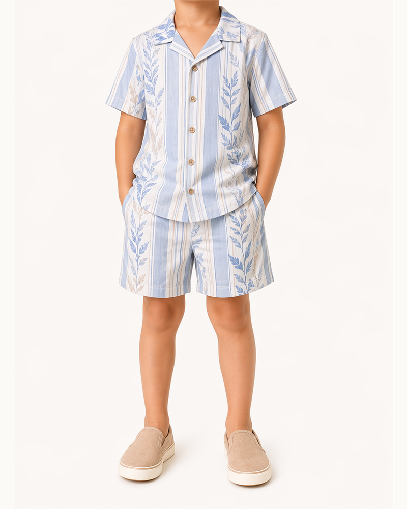Kids Quick-Dry Set (MSK7002) — Matching Sets by Aloha & Co