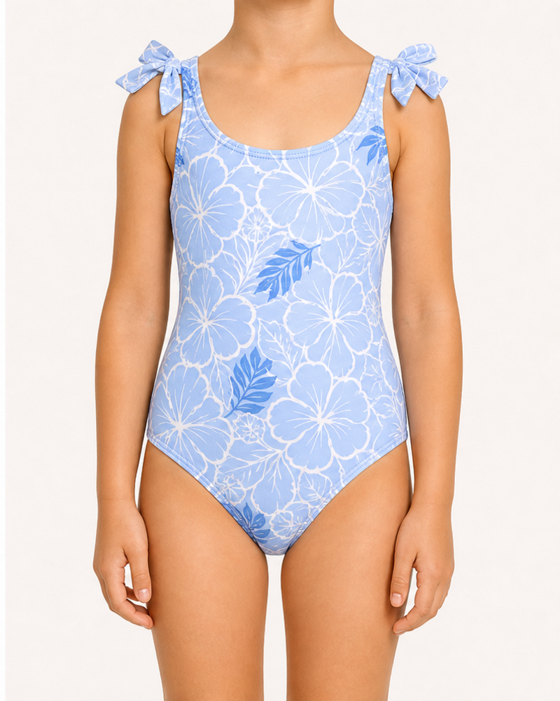 Girls One Piece Swimsuit (SW6002) — Swimwear by Aloha & Co