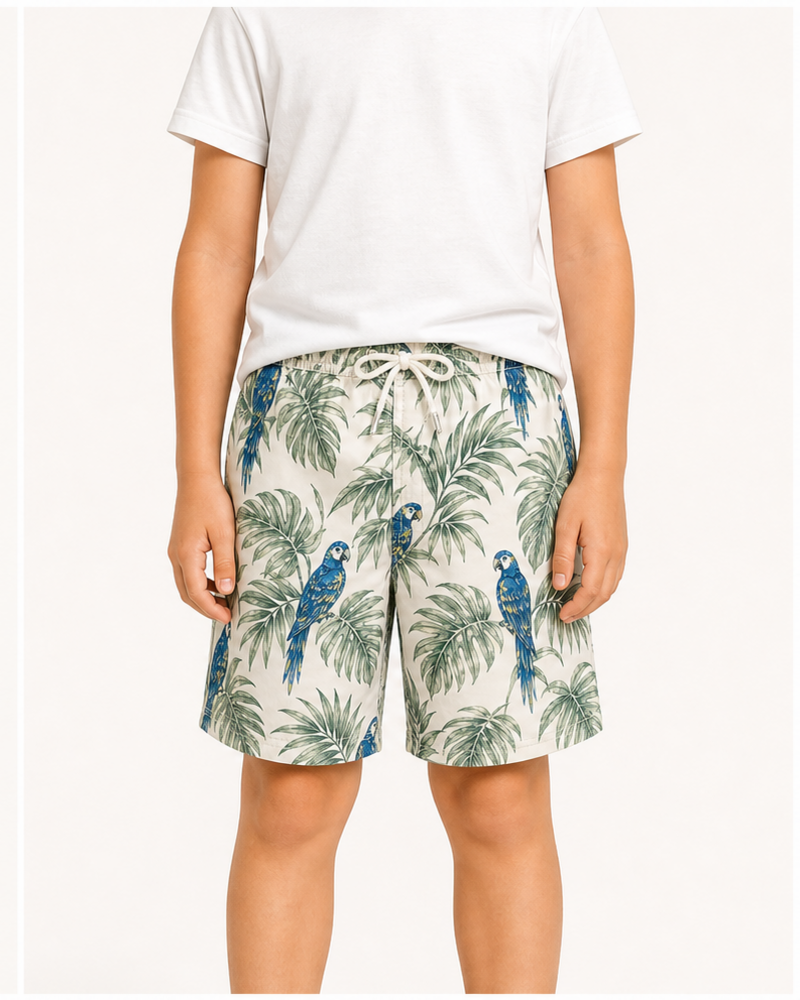 Kids Board Shorts (SWK7001) — Swimwear by Aloha & Co