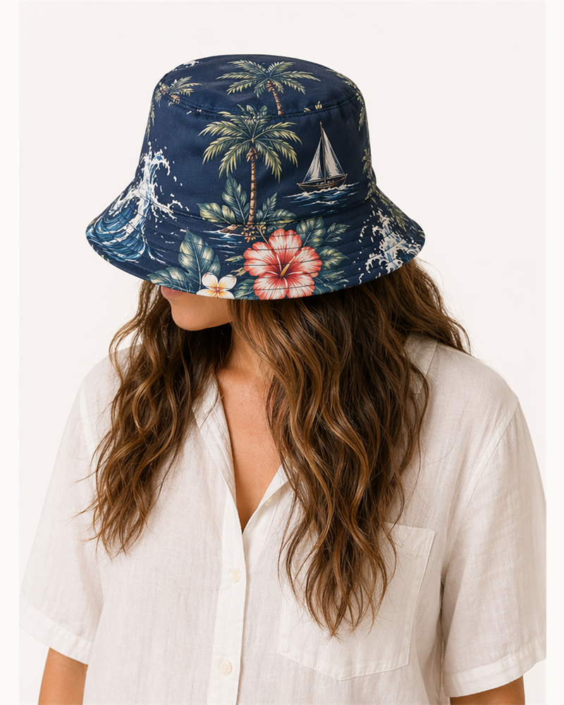 Rayon Bucket Hat (AC1001) — Accessories by Aloha & Co