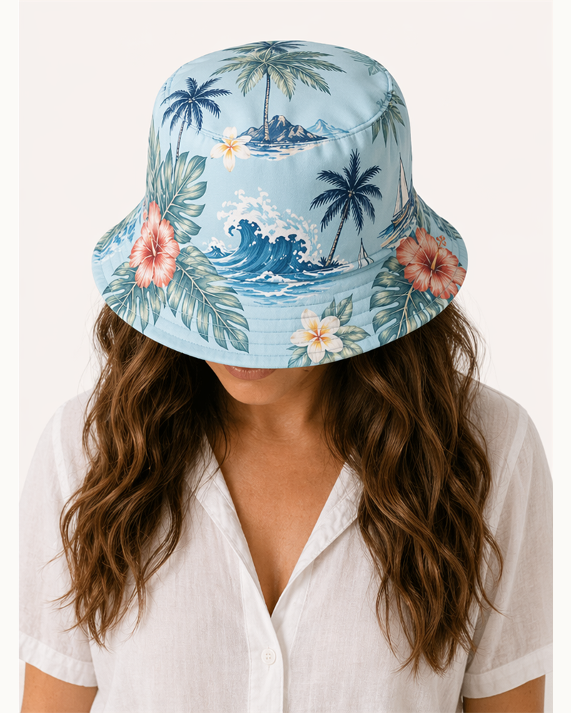 Quick-Dry Bucket Hat (AC1003) — Accessories by Aloha & Co