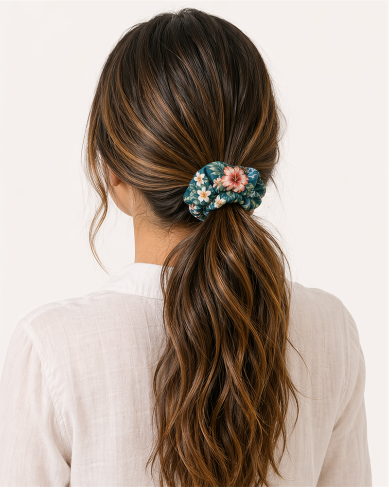 Rayon Scrunchie (AC1401) — Accessories by Aloha & Co
