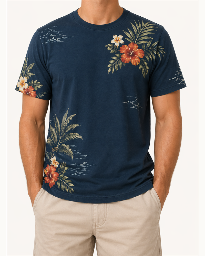 Classic Cotton Tee (TS1001) — T-Shirts & Tops by Aloha & Co
