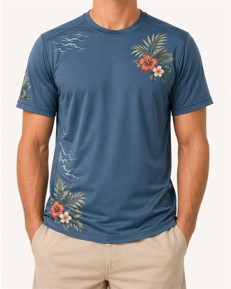 Quick-Dry Sports Tee (TS1004) — T-Shirts & Tops by Aloha & Co