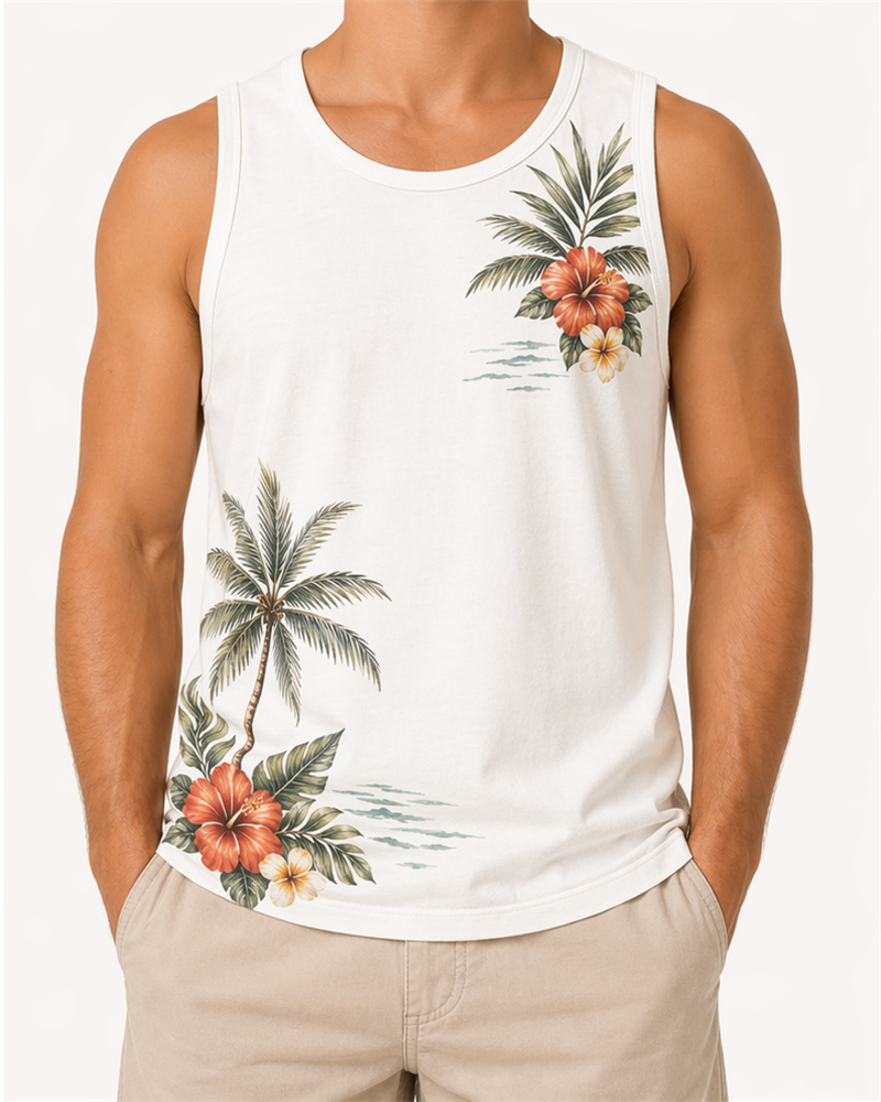 Cotton Tank Top (TS1201) — T-Shirts & Tops by Aloha & Co