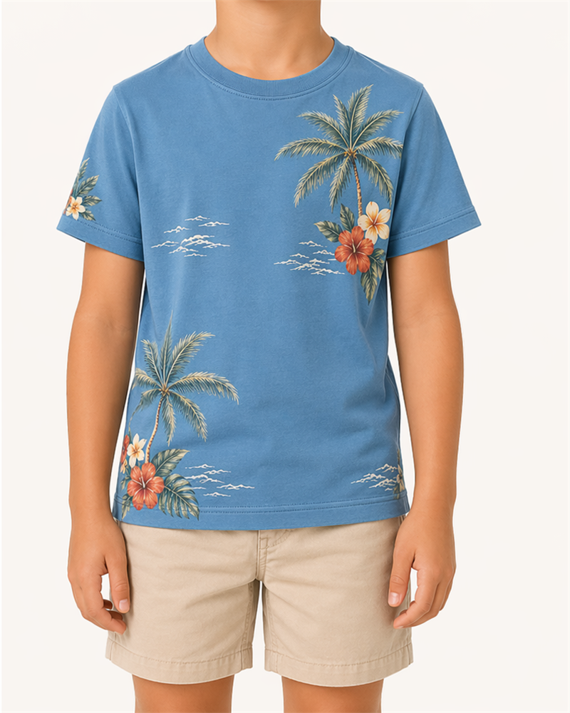 Kids Cotton Tee (TSK7001) — T-Shirts & Tops by Aloha & Co