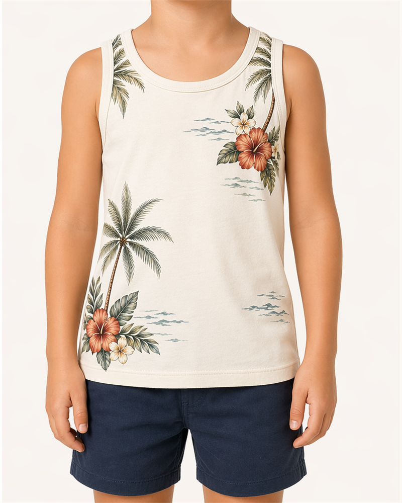Kids Cotton Tank (TSK7003) — T-Shirts & Tops by Aloha & Co