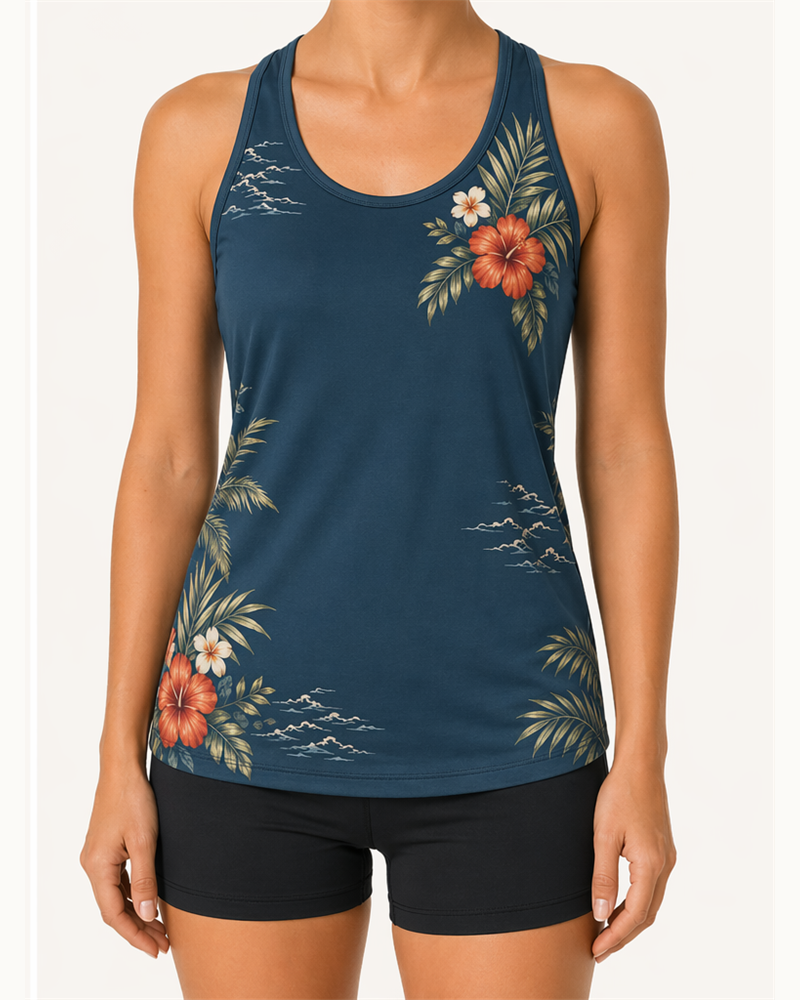 Racerback Sports Tank (TSW2202) — T-Shirts & Tops by Aloha & Co