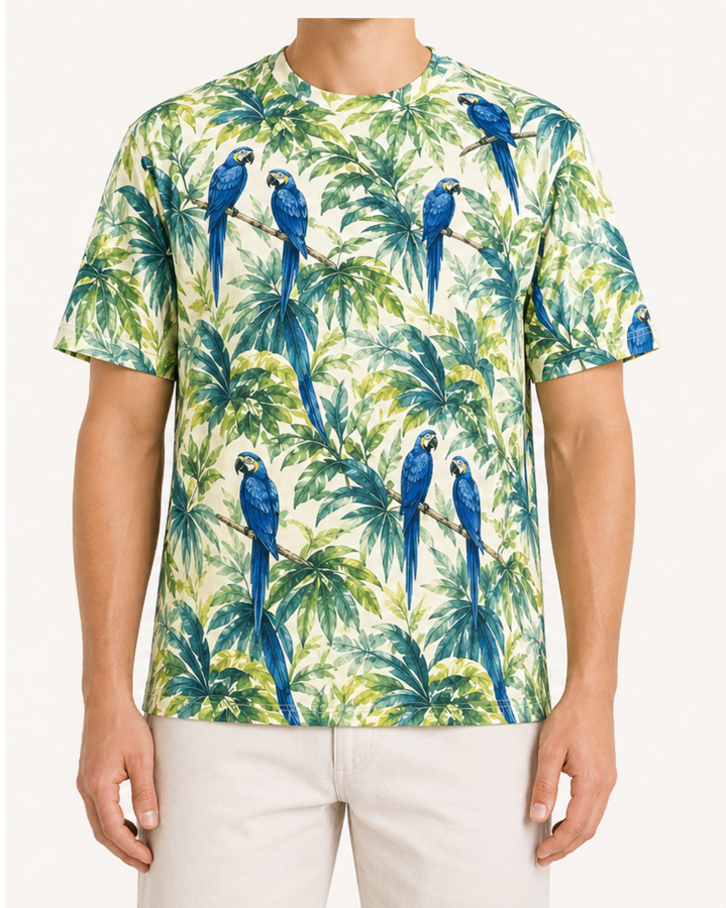 Heavyweight Cotton Tee (TS1002) — T-Shirts & Tops by Aloha & Co