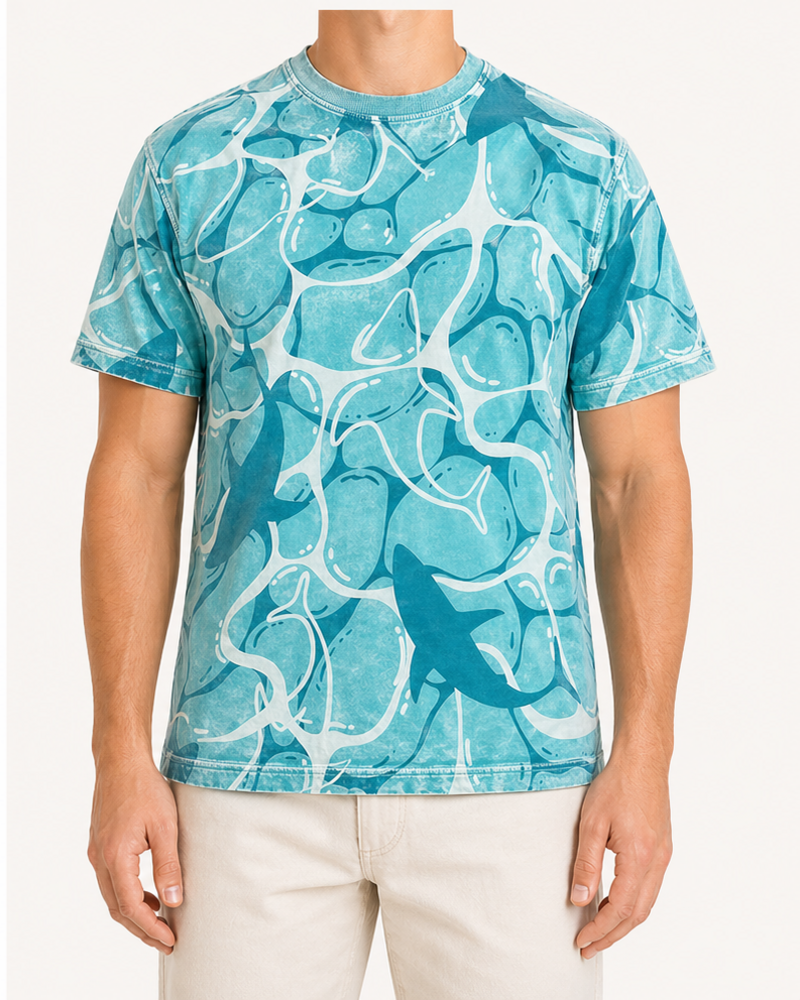 Acid Wash Vintage Tee (TS1006) — T-Shirts & Tops by Aloha & Co