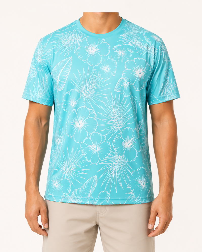 Quick-Dry Knitted Top (XLSX-41) — T-Shirts & Tops by Aloha & Co