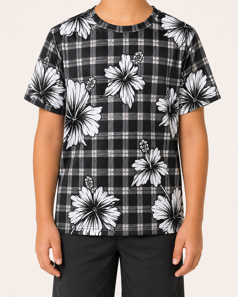 Quick-Dry Knitted T-Shirt (XLSX-45) — T-Shirts & Tops by Aloha & Co